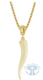 Misc Jewelry and Gifts Italian Horn 20" Necklace