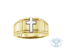 Rings Cross Band Ring 