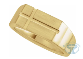 Cross Band Ring 