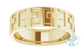 Cross Band Ring 