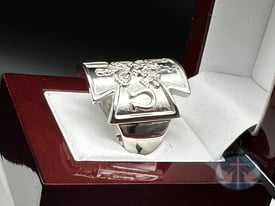 Saint Pope John Paul II inspired Men's Religious Ring