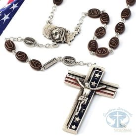 Rosary USA Rosary (Antique Silver)