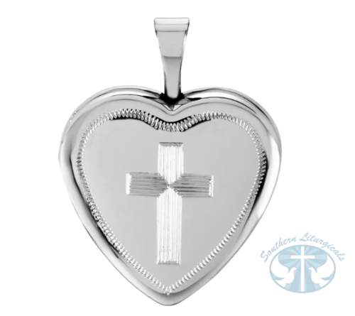 Cross Heart Locket