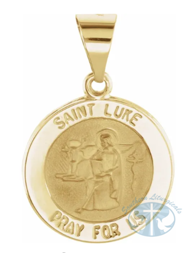 Round Hollow St. Luke Medal