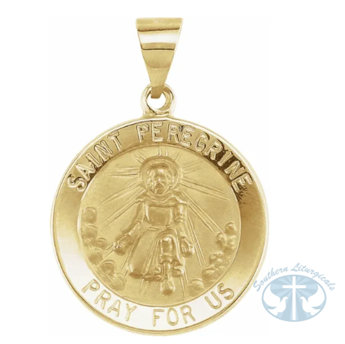 Round Hollow St. Peregrine Medal