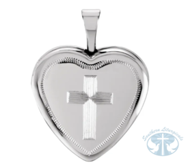 Cross Heart Locket