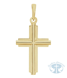 Cross Pendants 14K Yellow Cross Pendant