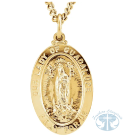 Our Lady of Guadalupe 24" Necklace