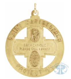 St. Christopher Four-Way Air, Land &amp; Sea Medal