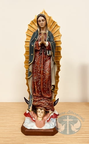 Our Lady of Guadalupe 18 inch Statue