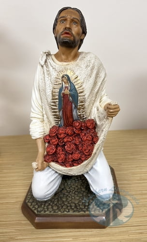 Juan Diego 12 inch Statue