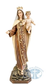 Our Lady of Mount Carmel Indoor Statue - 57 Inches