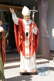 Pope John Paul II - Hand Carved Statue