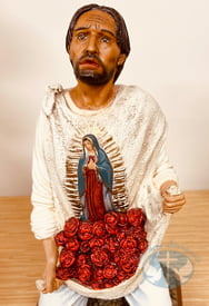 Juan Diego 12 inch Statue