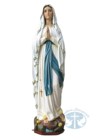 Our Lady of Lourdes 43 inch statue