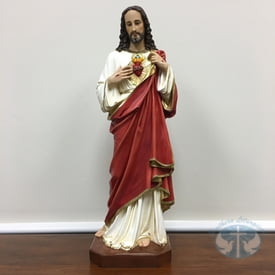 Sacred Heart of Jesus Statue - 27 Inches