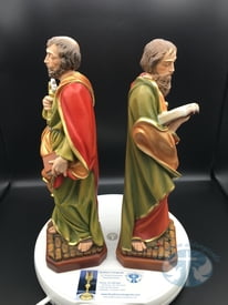 St Peter and St Paul 12&quot; Statues