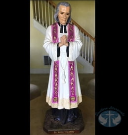 Statues 24" and up St. John Vianney 33 inch Statue