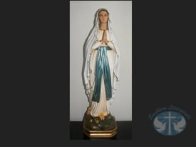 Statues under 24" Our Lady of Lourdes 17 inch
