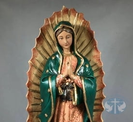 Statues under 24" Our Lady of Guadalupe Statue - Large