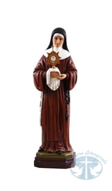 Statues under 24" St Clare Statue- 20 Inches