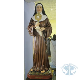 Statues 24" and up St Clare Statue- 48 Inches
