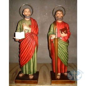 Statues 24" and up St Peter and St Paul Statues- 32 Inches